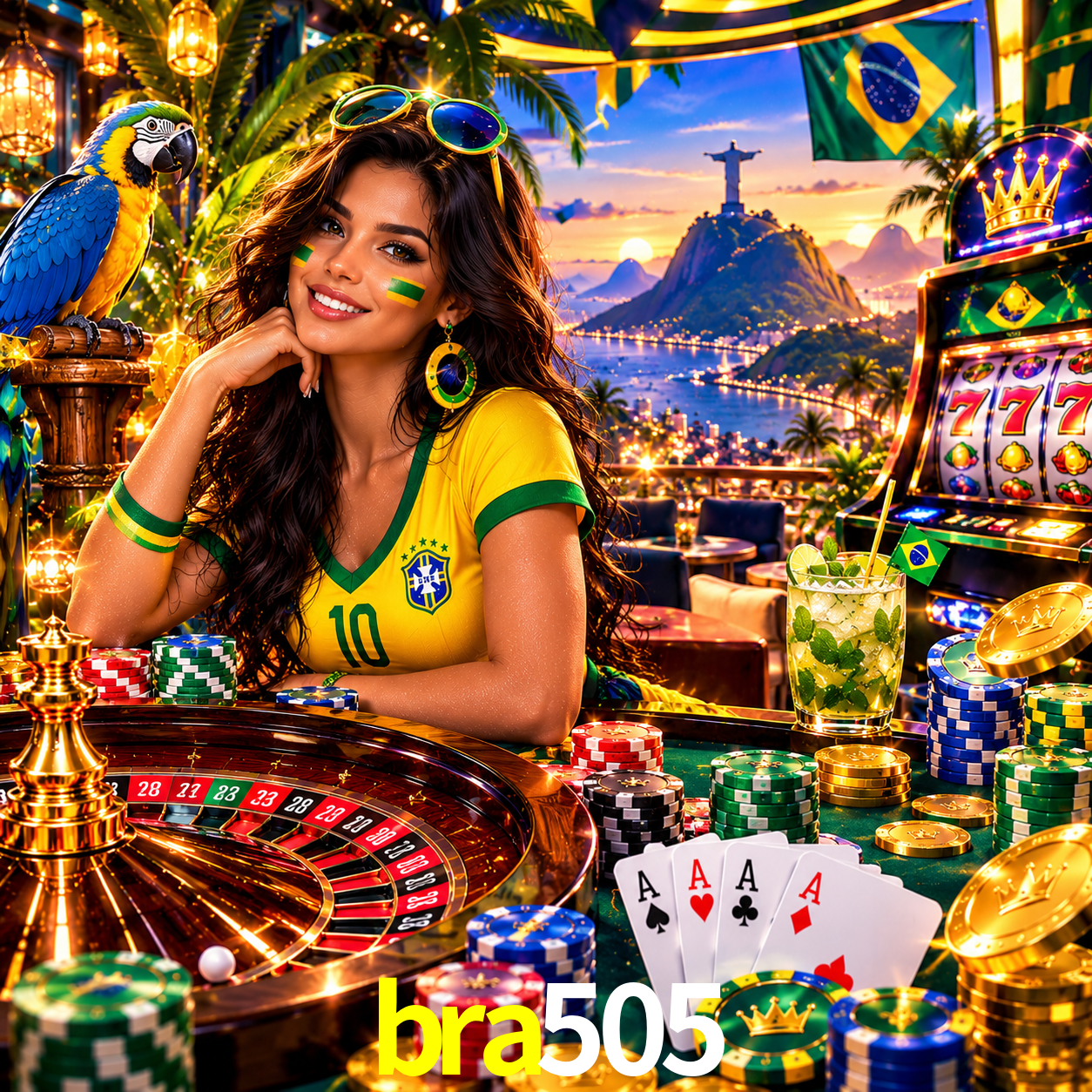 Sinta a adrenalina dos jogos de cassino com bra505